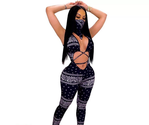 Bandana Jumpsuit
