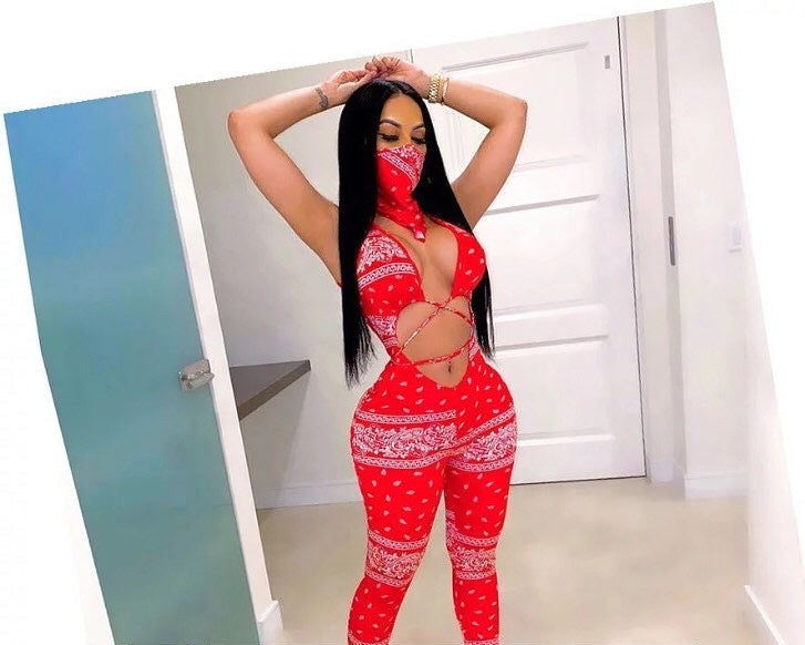 Bandana Jumpsuit