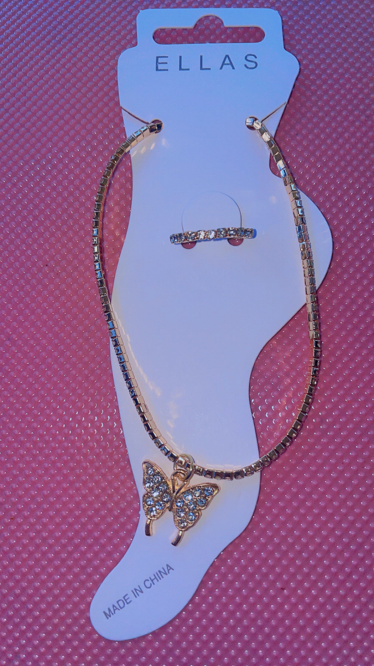 Butterfly Bliss Anklet Set